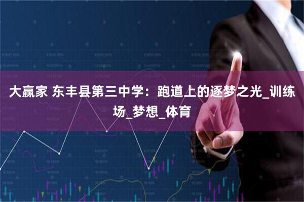大赢家 东丰县第三中学：跑道上的逐梦之光_训练场_梦想_体育